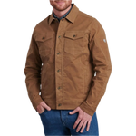 KUHL 01. MENS APPAREL - MENS JACKETS - MENS JACKETS CASUAL Men's The Outlaw Waxed jacket GRAI GRAIN