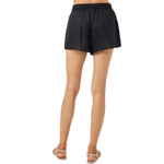 L*SPACE 02. WOMENS APPAREL - WOMENS SHORTS - WOMENS SHORTS CASUAL Women's Rio Short BLK BLACK