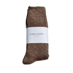 Le Bon Shoppe 06. SOCKS - WOMENS SOCKS - WOMENS SOCKS GIFT Cottage Socks FLAX