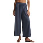 Z Supply 02. WOMENS APPAREL - WOMENS PANTS - WOMENS PANTS CASUAL Women's Scout Linen Pant VIN VINTAGE INDIGO