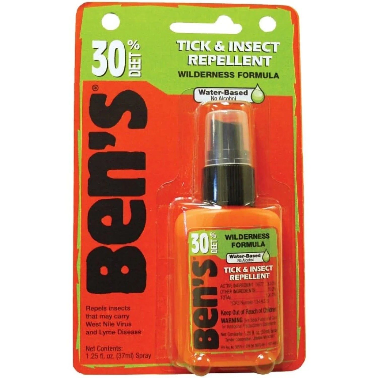 Liberty Mountain 12. HARDGOODS - CAMP|HIKE|TRAVEL - SKIN CARE Ben's 30 Deet - Pump Spray 1.25 OZ