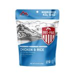 Liberty Mountain 12. HARDGOODS - CAMP|HIKE|TRAVEL - FOOD|SNACKS Mountain House Pro-Pak - Rice & Chicken