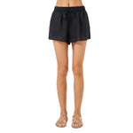 L*SPACE 02. WOMENS APPAREL - WOMENS SHORTS - WOMENS SHORTS CASUAL Women's Rio Short BLK BLACK