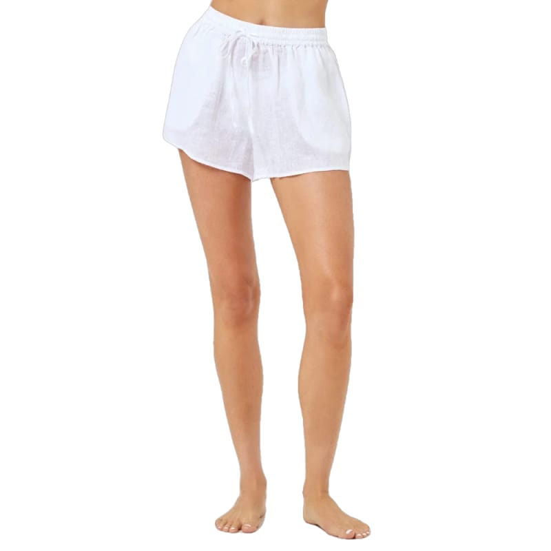 L*SPACE 02. WOMENS APPAREL - WOMENS SHORTS - WOMENS SHORTS CASUAL Women's Rio Short WHT WHITE