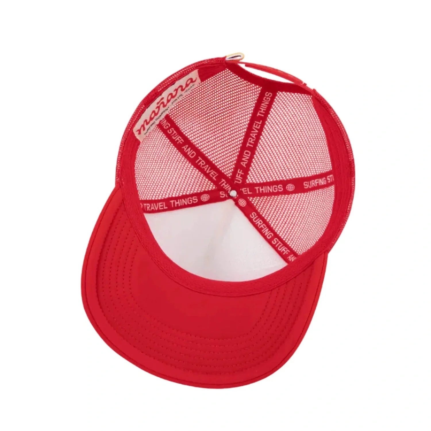 Hasta Manana Foam Trucker Mañana - RED/WHITE