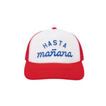 Hasta Manana Foam Trucker Mañana - RED/WHITE