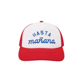 Hasta Manana Foam Trucker Mañana - RED/WHITE