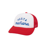 Hasta Manana Foam Trucker Mañana - RED/WHITE