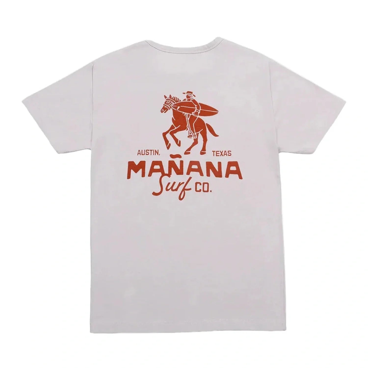 Mañana Surf Horse Tee - TAN / M
