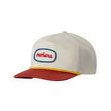 Two-Tone Cap Mañana - OFF WHITE/RED