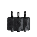 Matador HARDGOODS - CAMP|HIKE|TRAVEL - STUFF SACKS|DRY BAGS FlatPak™ Toiletry Bottle 3-Pack CHARCOAL