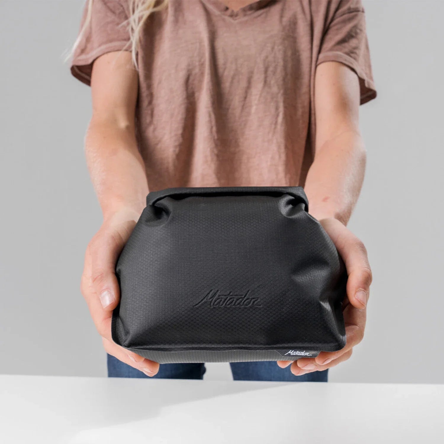 hard case toiletry travel bag Matador Flatpak Waterproof Toiletry Case