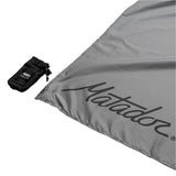 Matador 12. HARDGOODS - CAMP|HIKE|TRAVEL - BLANKETS Pocket Blanket BLACK