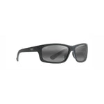 Kanaio Coast Maui Jim - MATTE SOFT BLACK/WHITE/BLUE