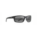 Kanaio Coast Maui Jim - MATTE SOFT BLACK/WHITE/BLUE