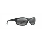 Kanaio Coast Maui Jim - MATTE SOFT BLACK/WHITE/BLUE