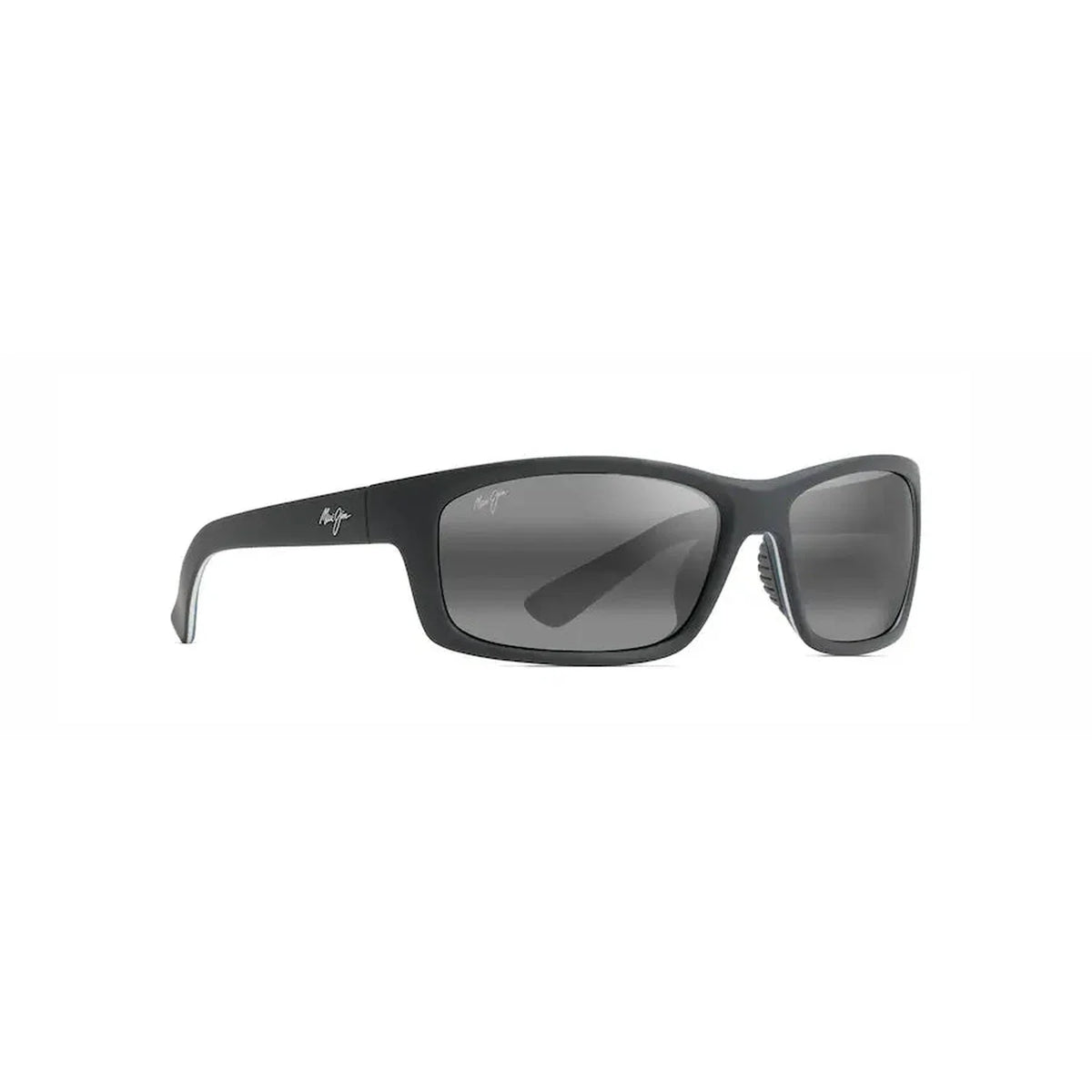 Kanaio Coast Maui Jim - MATTE SOFT BLACK/WHITE/BLUE