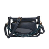 Jessica Clear Crossbody Jen & Co - NAVY