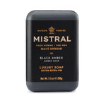 MISTRAL 10. GIFTS|ACCESSORIES - GIFT - BEAUTY|GROOMING Luxury Bar Soap BLACK AMBER