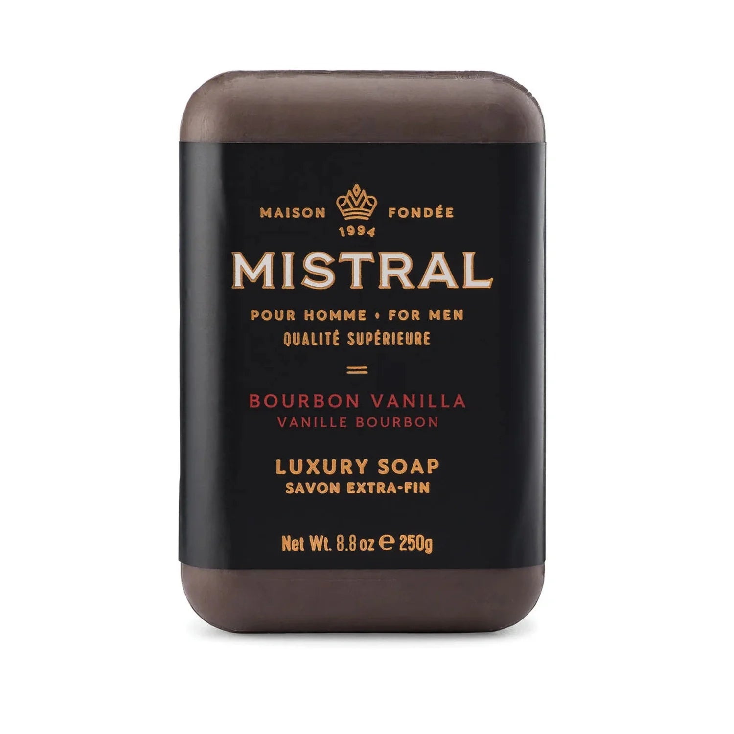 MISTRAL 10. GIFTS|ACCESSORIES - GIFT - BEAUTY|GROOMING Luxury Bar Soap BOURBON VANILLA