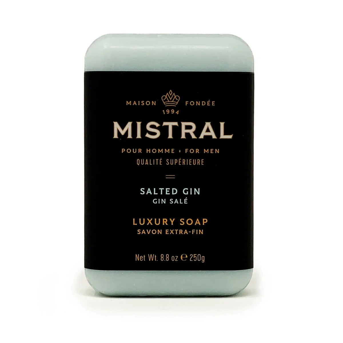 Luxury Bar Soap Mistral - SALTED GIN
