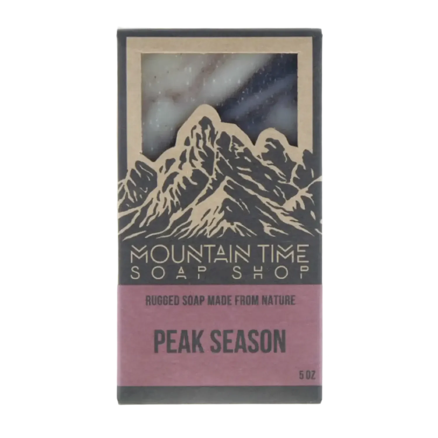 Mountain Time Soap 10. GIFTS|ACCESSORIES - GIFT - BEAUTY|GROOMING Mountain Time Bar Soap PEAK SEASON