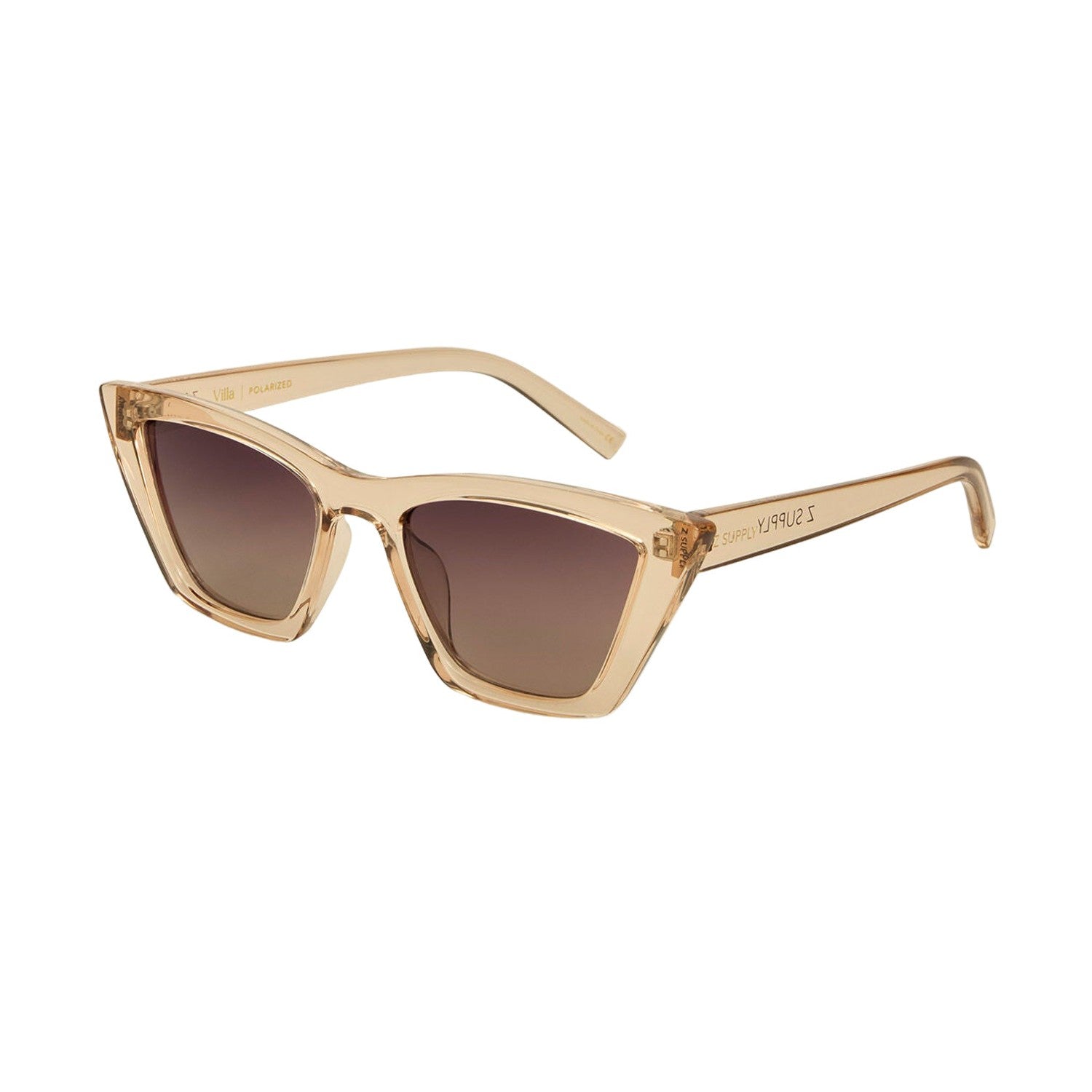 Z Supply 07. EYEWEAR - SUNGLASSES - SUNGLASSES Women's Villa Polarized Sunglasses SDT SAND - GRADIENT POLARIZED OS