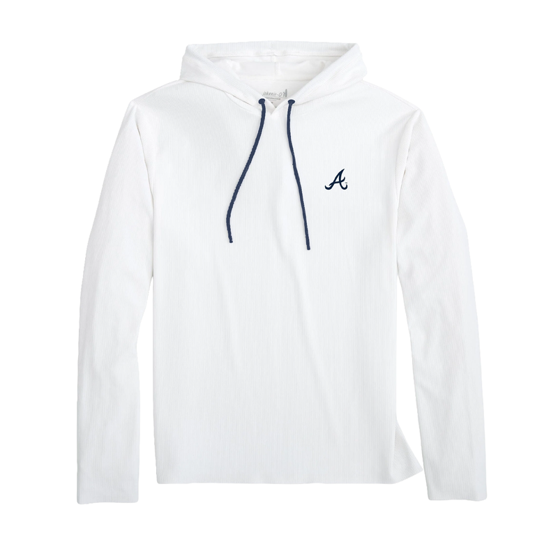 Men’s Atlanta Braves Hoppin Performance Drawstring Hoodie