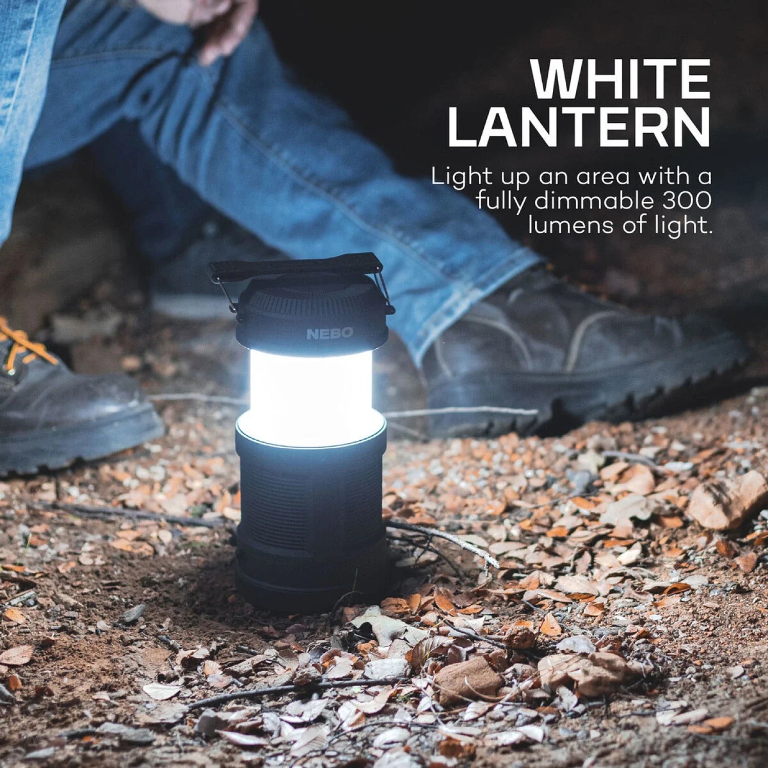 NEBO 12. HARDGOODS - CAMP|HIKE|TRAVEL - LIGHTING Big Poppy Rechargeable Lantern and Flashlight