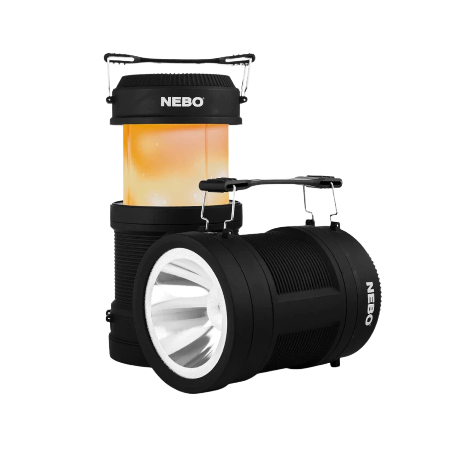 NEBO 12. HARDGOODS - CAMP|HIKE|TRAVEL - LIGHTING Big Poppy Rechargeable Lantern and Flashlight