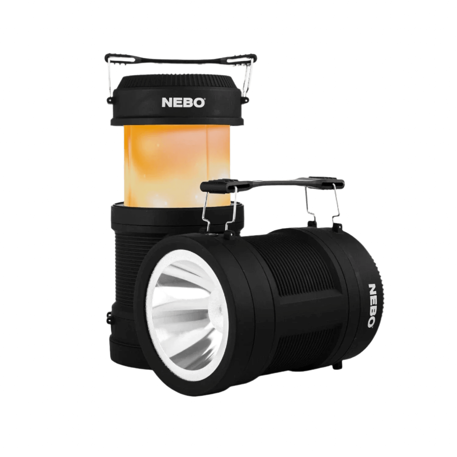 NEBO 12. HARDGOODS - CAMP|HIKE|TRAVEL - LIGHTING Big Poppy Rechargeable Lantern and Flashlight