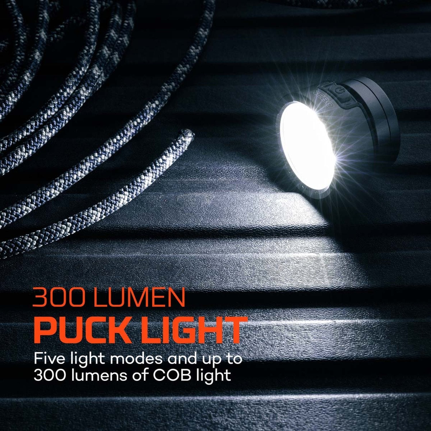 NEBO 12. HARDGOODS - CAMP|HIKE|TRAVEL - LIGHTING Poppy Puck | Light Gray