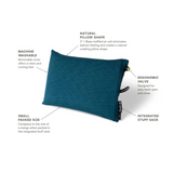 NEMO 12. HARDGOODS - SLEEPING PADS - SLEEPING PADS PILLOW Fillo Backpacking & Camping Pillow ABYSS