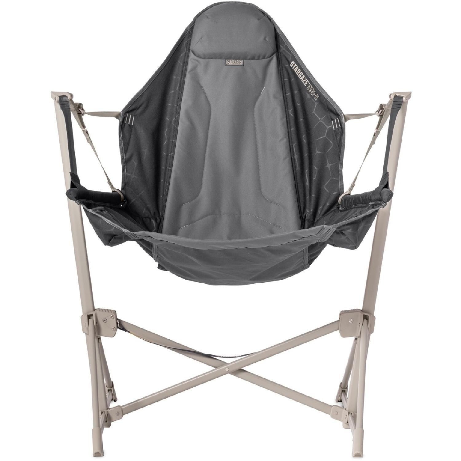 Nemo 12. HARDGOODS - CAMP|HIKE|TRAVEL - CHAIRS StarGaze Evo-X Folding Camp Chair GOODNIGHT BLACK