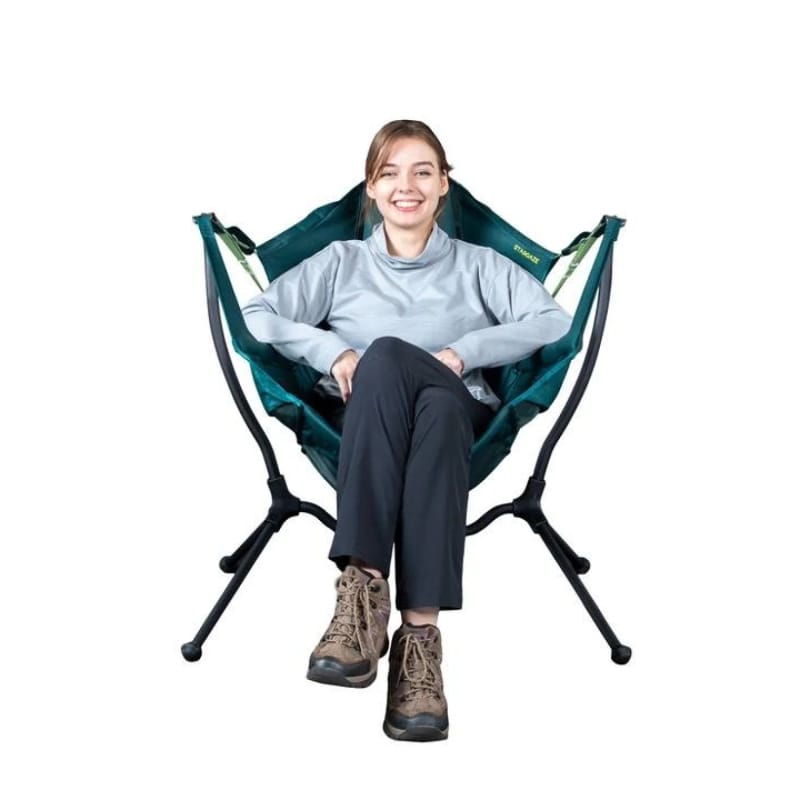 Nemo 17. CAMPING ACCESS - CAMPING ACC Stargaze Reclining Luxury Camp Chair BLACK PEARL