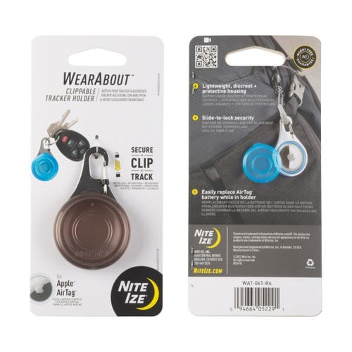 Nite Ize 12. HARDGOODS - CAMP|HIKE|TRAVEL - CAMP ACCESSORIES Wearabout Clippable Tracker Holder