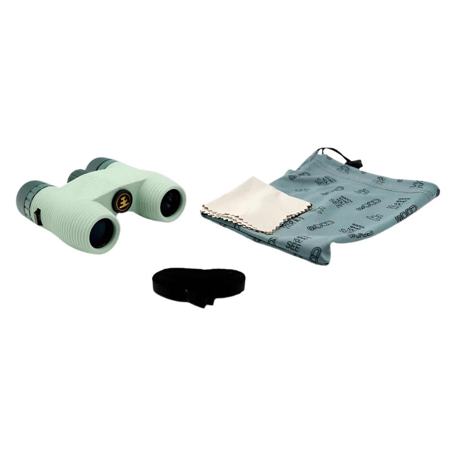 Nocs Provisions HARDGOODS - CAMP|HIKE|TRAVEL - CAMP ACCESSORIES Standard Issue 8x25 Binocular GLACIAL BLUE