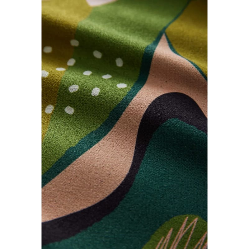 Nomadix HARDGOODS - CAMP|HIKE|TRAVEL - TOWELS Original Towel MONSTERA GREEN PINK