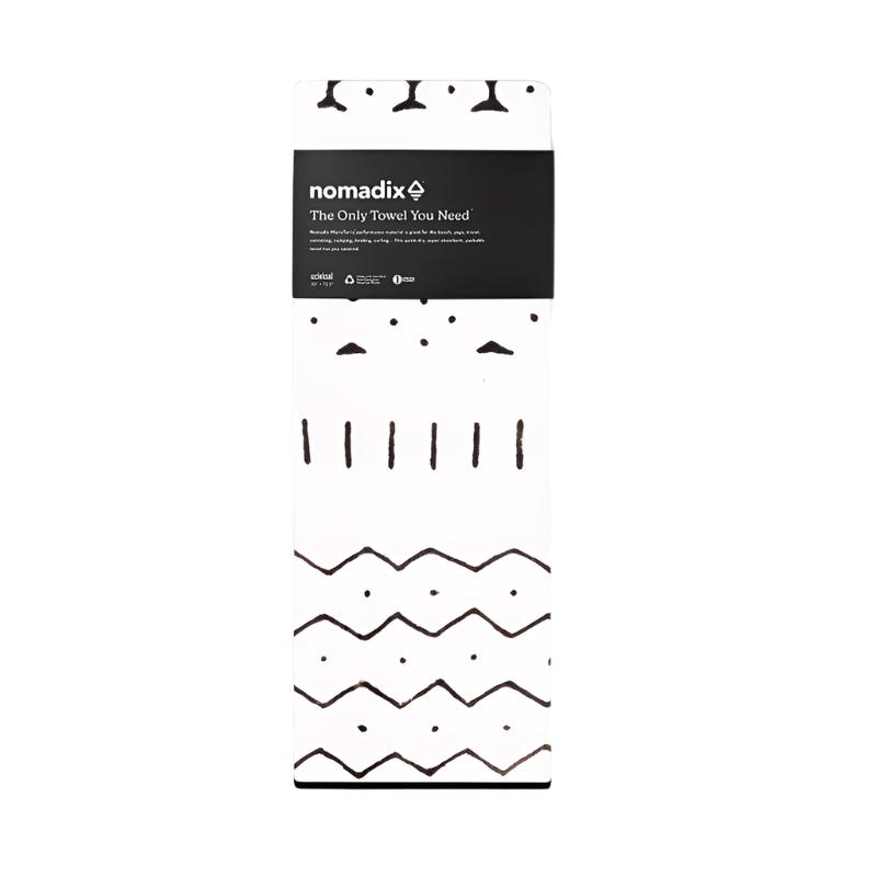 Nomadix 12. HARDGOODS - CAMP|HIKE|TRAVEL - TOWELS Original Towel MUD CLOTH WHITE