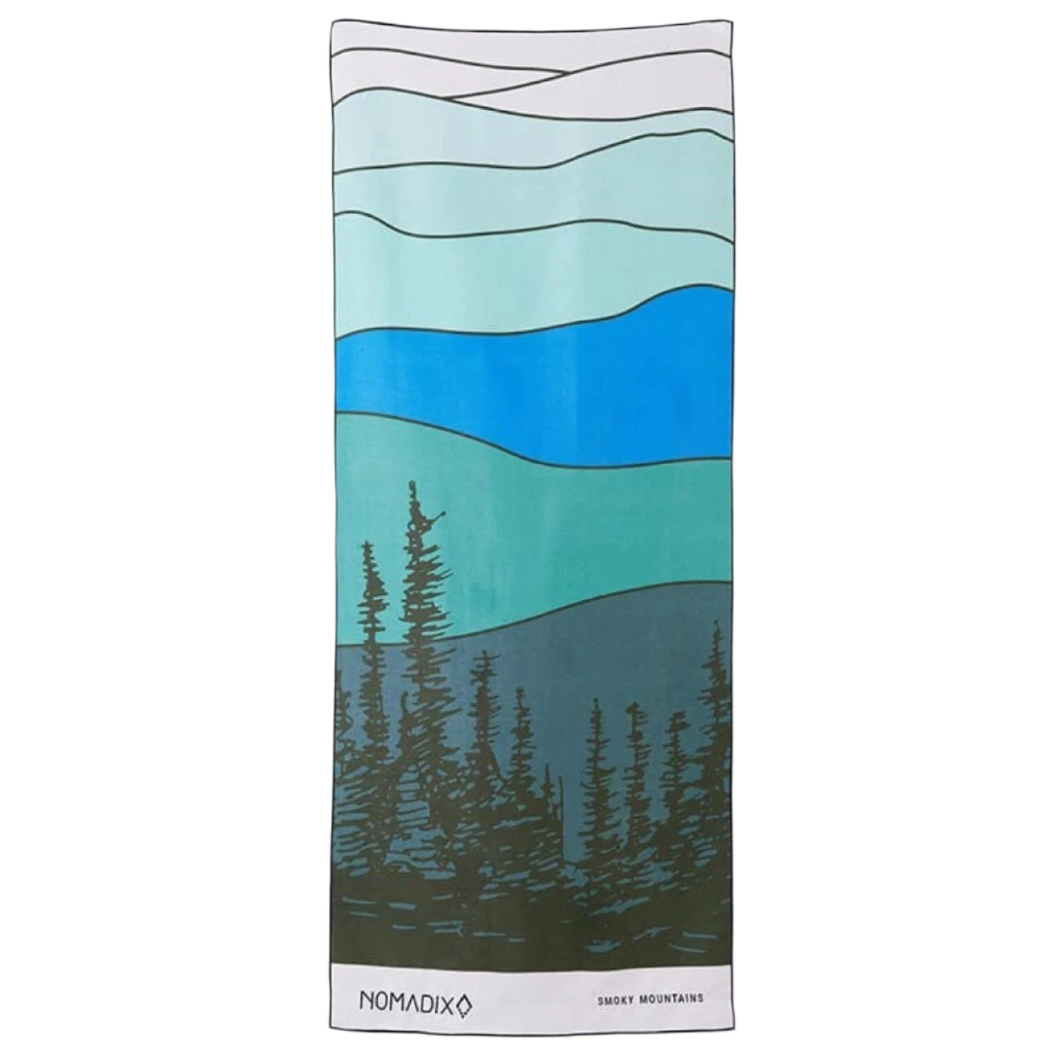 Nomadix 12. HARDGOODS - CAMP|HIKE|TRAVEL - TOWELS Original Towel NATIONAL PARKS SMOKY MOUNTAINS