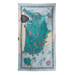 Nomadix 12. HARDGOODS - CAMP|HIKE|TRAVEL - TOWELS Ultralight Towel NATIONAL PARKS AND MONUMENTS MAP