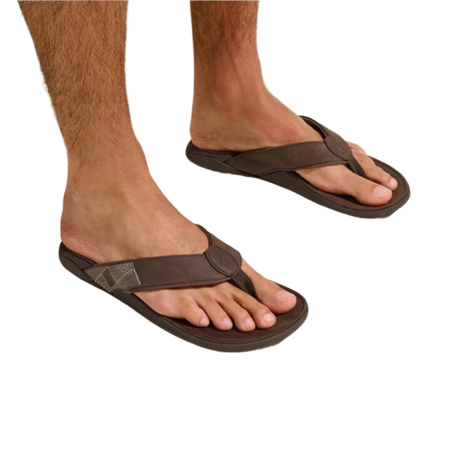 OluKai 04. MENS FOOTWEAR - MENS SANDALS - MENS SANDALS CASUAL Men's Tuahine DARK WOOD | DARK WOOD