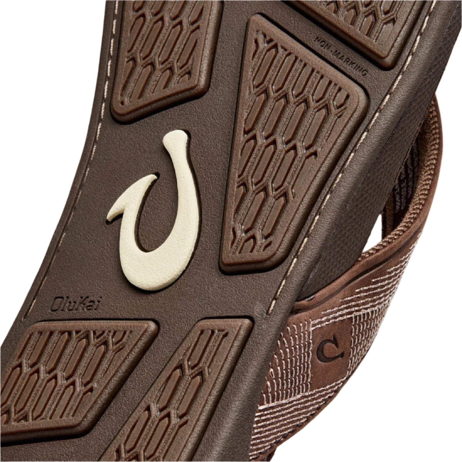 OluKai 04. MENS FOOTWEAR - MENS SANDALS - MENS SANDALS CASUAL Men's Tuahine DARK WOOD | DARK WOOD