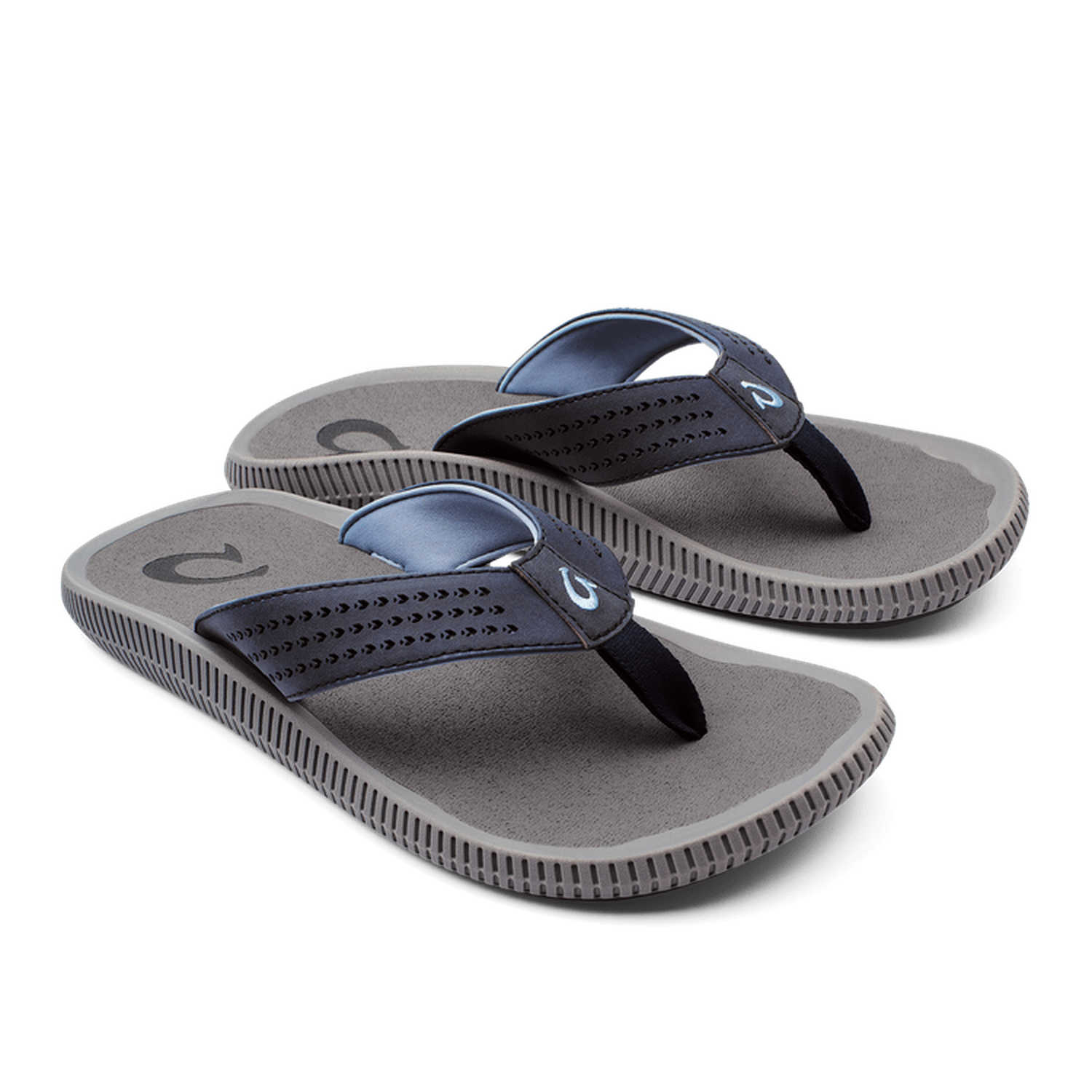 OluKai 04. MENS FOOTWEAR - MENS SANDALS - MENS SANDALS CASUAL Men's Ulele TF26 BLUE DEPTH | CHARCOAL