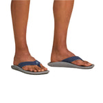 OluKai 04. MENS FOOTWEAR - MENS SANDALS - MENS SANDALS CASUAL Men's Ulele TF26 BLUE DEPTH | CHARCOAL