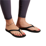 OluKai 05. WOMENS FOOTWEAR - WOMENS SANDALS - WOMENS SANDALS CASUAL Women's Ho'opio ONYX | ONYX