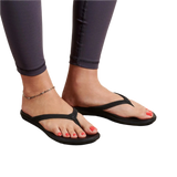 OluKai 05. WOMENS FOOTWEAR - WOMENS SANDALS - WOMENS SANDALS CASUAL Women's Ho'opio ONYX | ONYX