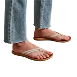 OluKai WOMENS FOOTWEAR - WOMENS SANDALS - WOMENS SANDALS CASUAL Women's Kapehe Luana 20FM TAPA | SAHARA