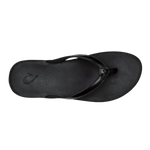 OluKai 05. WOMENS FOOTWEAR - WOMENS SANDALS - WOMENS SANDALS CASUAL Women's Puawe 4040 BLACK | BLACK