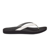 OluKai 05. WOMENS FOOTWEAR - WOMENS SANDALS - WOMENS SANDALS CASUAL Women's Puawe 4R40 WHITE | BLACK